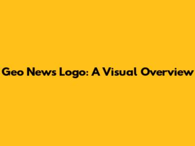 Geo News Logo: A Visual Overview