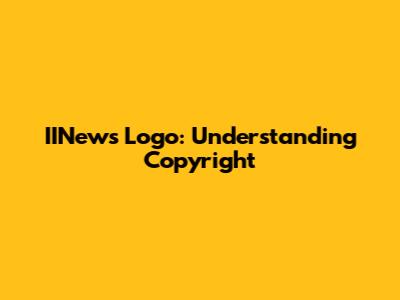 IINews Logo: Understanding Copyright