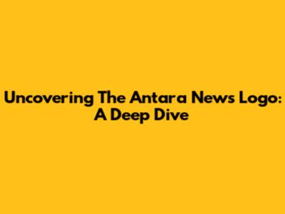 Uncovering The Antara News Logo: A Deep Dive
